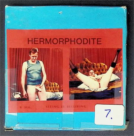Hermaphrodite Seeing is Believing Regular 8mm Gay/Trans Film Reel Vintage 080425AVHS