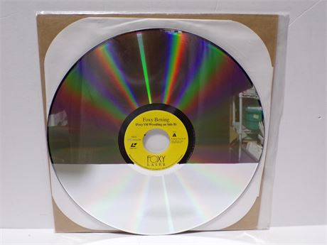 Foxy Boxing & Foxy Oil Wrestling 1990 LASERDISC Movie 062525WR-1