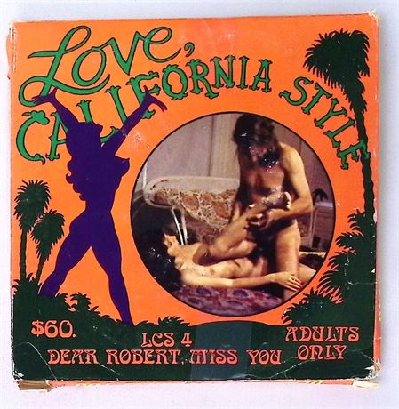 Love, California Style #4 Dear Robert, Miss You Reg 8mm Film Reel Vintage 091225AVHS