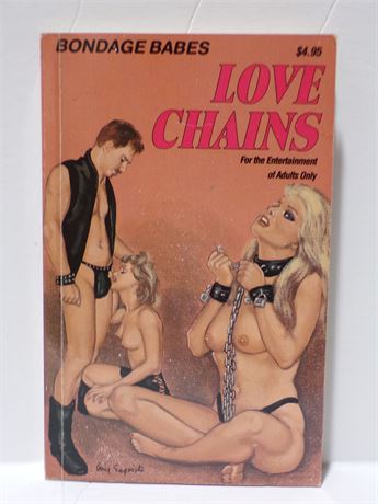 Love Chains, Paperback Novel 1993 Star Bondage Babes BB-101 070225WP-55