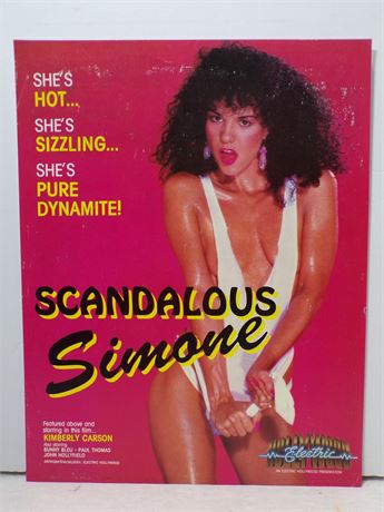 Kimberly Carson in Scandalous Simone, Electric Hollywood Promo Slick Ad Sheet 051925WP-20