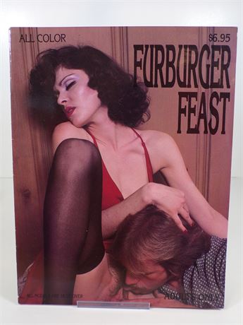 Furgurger Feast, Vintage 1970's Pictorial Magazine Oral Sex Hairy German 102725WP