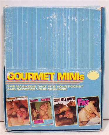 Gourmet Minis Complete 40-Count Retail Box, Vintage Pictorial Pocket Magazines 051325WP