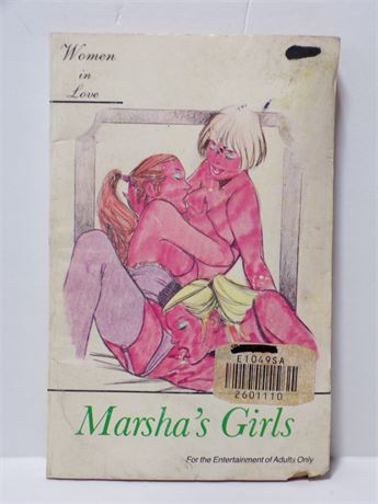 Marsha's Girls by Anonymous, Paperback Novel 1989 Women In Love WL-155 061225WP2-50