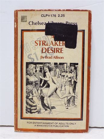 A Streaker's Desire by Brad Allison, Paperback Book, Chelsea CLP-176 051525WP2