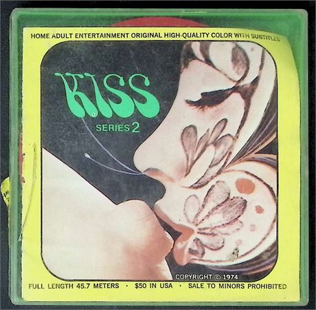 Kiss Series #2 1974 Reg 8mm Film Color 121525AKVHS2