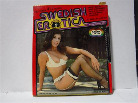 Swedish Erotica #224 Big Tease John Holmes Lisa K. Loring Reg 8mm Film Reel Vintage 072225AVHS
