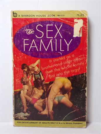 The Sex Family by Martin Neil, Paperback Novel 1970 Branden House 061125WP-49