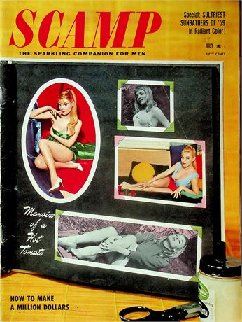 Scamp Magazine Lulu's First Night July 1959 101325RP-