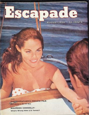 Escapade Magazine ft. Maureen Connolly Aug 1956 121925AKP-47