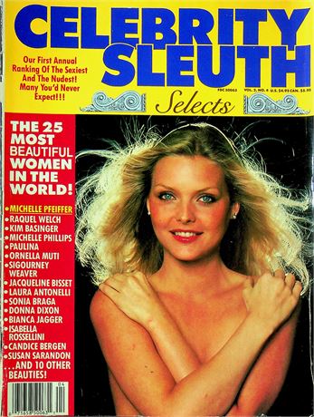 Celebrity Sleuth Magazine Selects Ft. Michelle Pfeiffer Vol.2 No.4 072925RP-