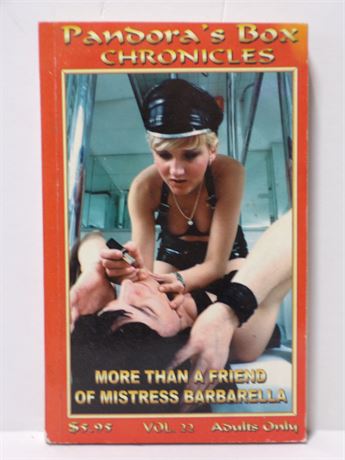 Pandora's Box Vol 22 More Than a Friend of Mistress Barbarella, Paperback Novel 1999 061225WP2-52