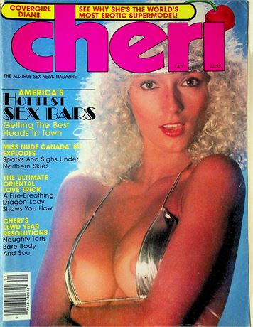 Cheri Magazine Ft. Miss Nude Canada January 1982 101025RP2-