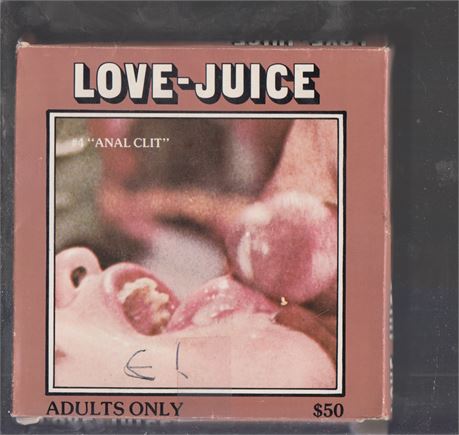 Love-Juice #4 Anal Clit, Regular 8mm Film Reel Vintage 071425AVHS2