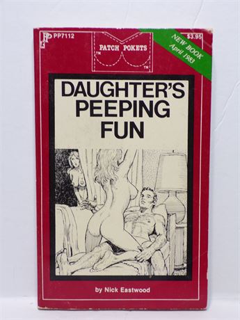 Daughter's Peeping Fun by Nick Eastwood, Paperback Book 1983 Patch Pokets PP-7112 071125WP-37
