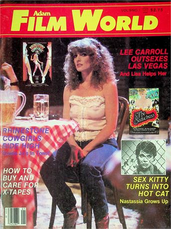 Adam Film World Magazine Ft. Lee Carroll & Ronda Jo Vol.9 No.1 October 1982 071625RP-