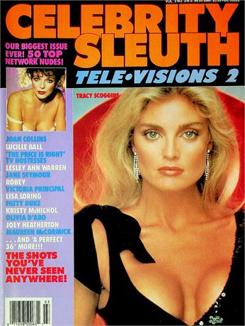 Celebrity Sleuth Magazine Tele Visions 2 Ft. Tracy Scoggins Vol.3 No.3 062425RP-