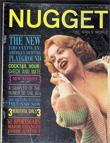 Nugget Magazine w/ Valerie Lagrange December 1960 011226AKP-43