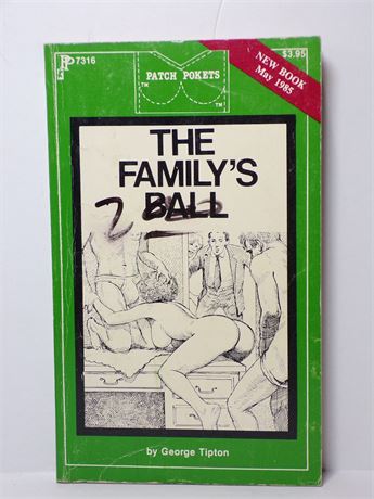 The Family's Ball by George Tipton, Paperback Novel 1980's Patch Pokets 7316 061125WP-74