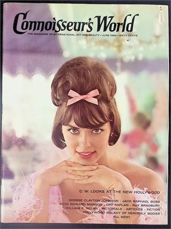 Connoisseur's World Mag June 1964 ft. Jan Davidson, Corky Hale 091925AKNON-9