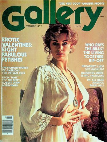 Gallery Magazine Ft. Robert Shaw February 1977 072725RP2-