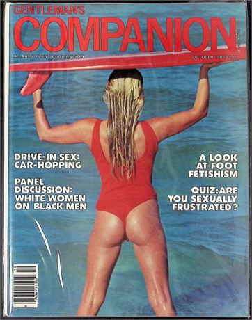 Gentleman's Companion Magazine Oct 1980 ft. Kista Nylon 112925AKP-47