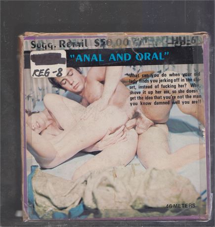 Obsession #6 Swinger's Ecstasy (Part 2) Regular 8mm Film Reel Vintage 071425AVHS2