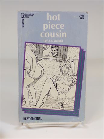 Hot Piece Cousin by J T Watson, Paperback Book 1977 Greanleaf GE2012 102025WP-19