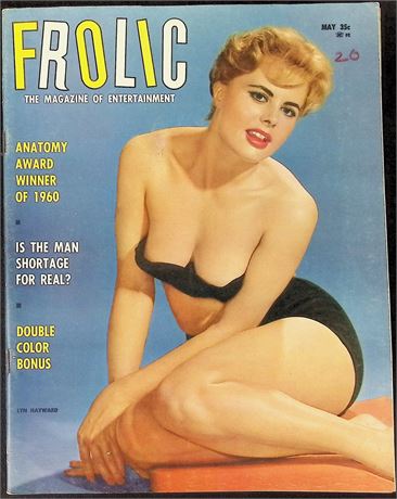 Frolic Magazine ft. Lyn Hayward May 1960 111325AKP-52