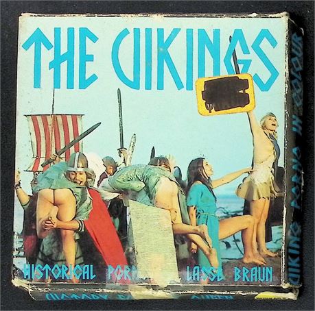 Lasse Braun #104 The Vikings Regular 8mm Adult Film Reel Vintage 080425AVHS