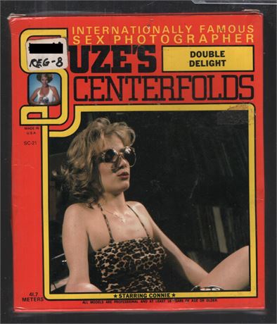 Suze's Centerfolds SC-21 Double Delight Regular 8mm Film Reel Vintage 061925CBVHS
