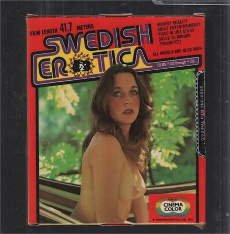 Swedish Erotica #138 This Love Lesson Regular 8mm Film Reel 1978 Vintage 061825CBVHS