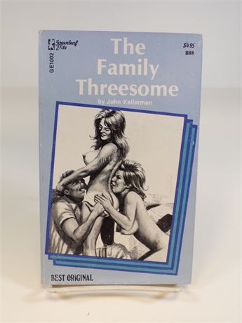 The Family Threesome by John Kellerman, Paperback Book 1970's Greenleaf Elite GE1002 102025WP-76