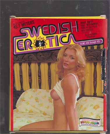 Swedish Erotica #35 Lesbian Passion Regular 8mm Gay Film Reel Vintage 072425AVHS