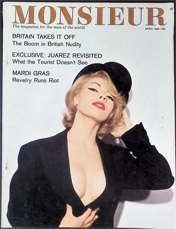 Monsieur Magazine ft. L. O'Connor April 1963 111125AKP-57