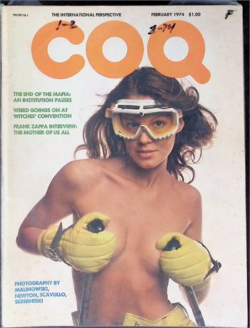 COQ Magazine ft. Malinowski, Skrebneski Feb 1974 123025AKP-20