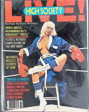 Live! Magazine ft. Annie Ample Nov 1981 111825AKP-18