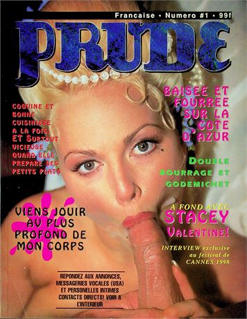 Prude Multilingual Magazine Ft. Stacey Valentine No.1 1998 060525RP-