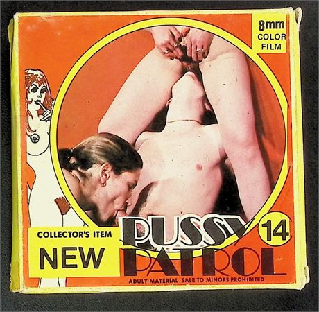 Pussy Patrol #14 Regular 8mm Film Reel Vintage 082525AKVHS2