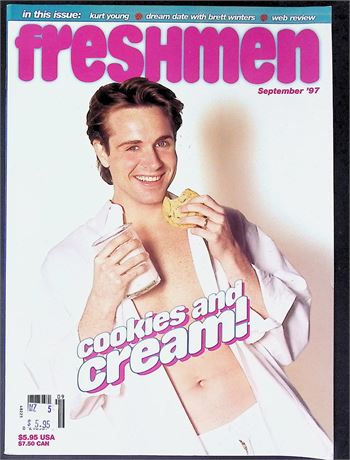 Freshmen Magazine ft. Willie Ridgeston Sept 1997 Gay 123025AKP-75