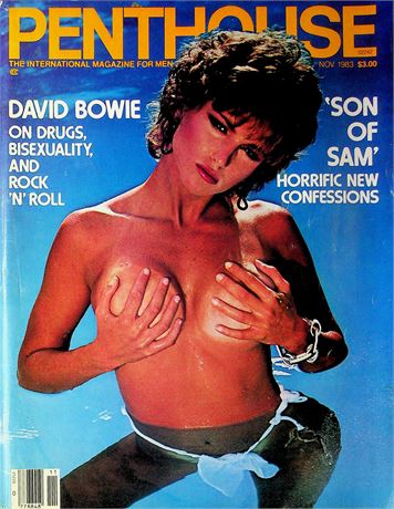 Penthouse Magazine Ft. David Bowie, Lale Hansen & Son Of Sam November 1983 082125RP2-