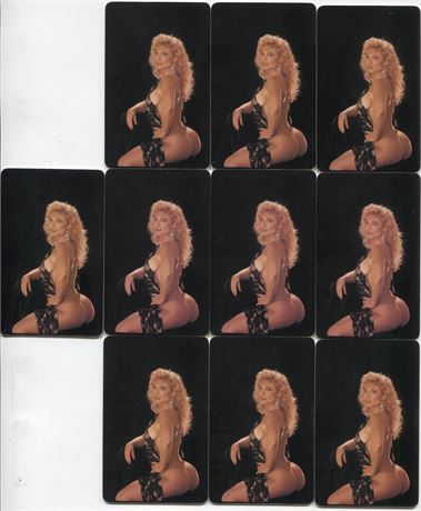 Nina Hartley Fan Club Membership Cards Lot of 10 080924MLCD135