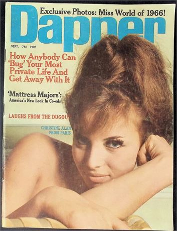 Dapper Magazine ft. Christine Alan Sept 1966 102125AKP-21