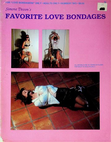 Simone Devon's Favorite Love Bondages Magazine Issue No.2 052825RP