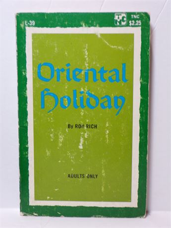 Oriental Holiday by Ron Rich, Paperback Book 1969 E.L. Publishing L-39 070925WP-29