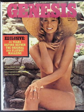 Genesis Magazine ft. Zina May 1974 112925AKP-56