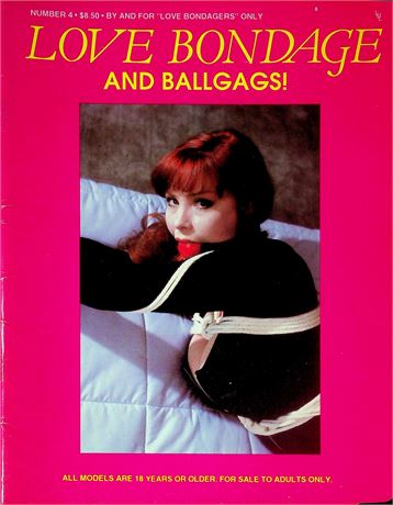 Love Bondage And Ballgags! Magazine No.4 May 1992 061725RP-