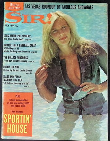 Sir! Magazine ft. Angelika Neitsch July 1966 111125AKP-43