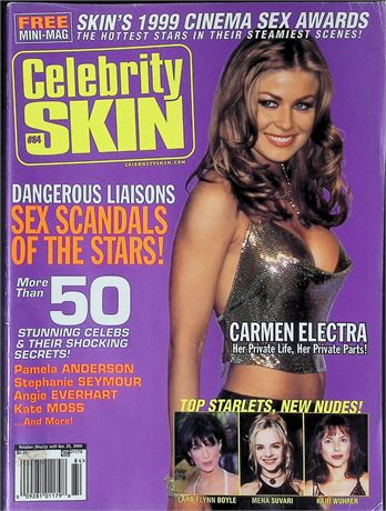Celebrity Skin Magazine #84 ft. Carmen Electra March 2000 123025AKP-66