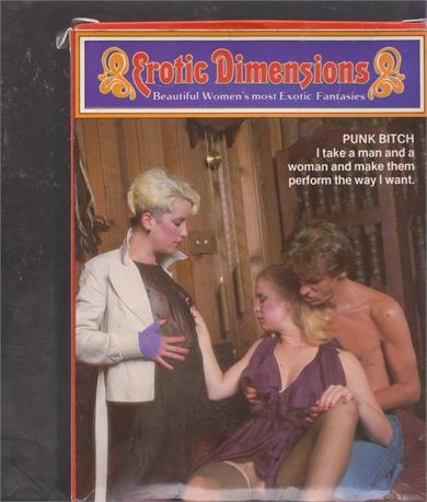 Erotic Dimensions #63 Punk Bitch Heather Fields Robin Sane Regular 8mm Film Reel Vintage 072225AVHS